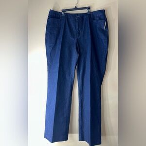 St John’s Bay Easy Fit Through Hip & Thigh Straight Leg Mid Rise Straight Leg